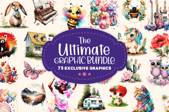 Download The Ultimate Graphic Bundle - Graphic bundle Collection