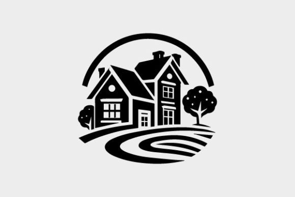 Download House Icon Coloring Page Black and White - Black and white Collection