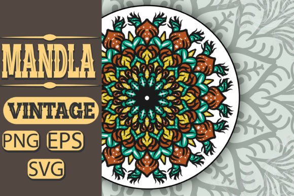 Download MANDALA Vintage Color Design - Color design Collection