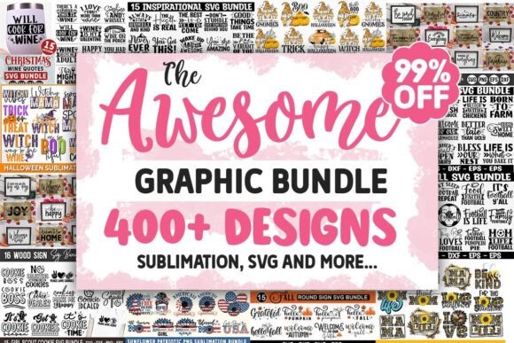 Download The Awesome Graphic Bundle - Graphic bundle Collection